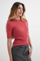 Sweater cuello bote MARRON