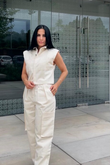 Pantalon CorIna Off White