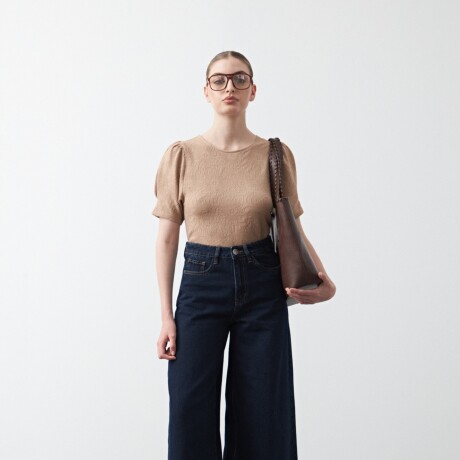 REMERA TOKUSHIMA Beige Oscuro