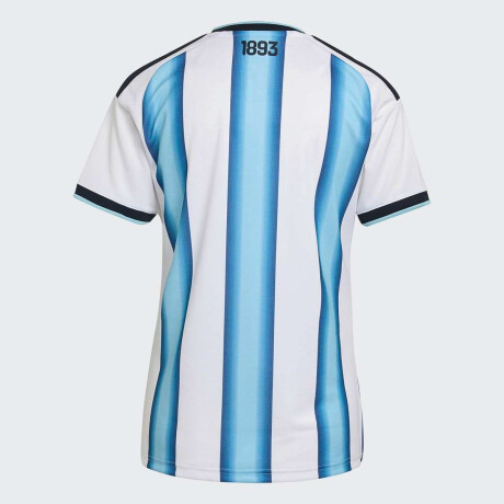 Remera Argentina Camiseta Oficial Camiseta 2026 de Mujer Blanco