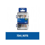 Kit de accesorios de Minitorno Dremel 16 piezas (Modelo 734) 6 meses / Dremel Unica