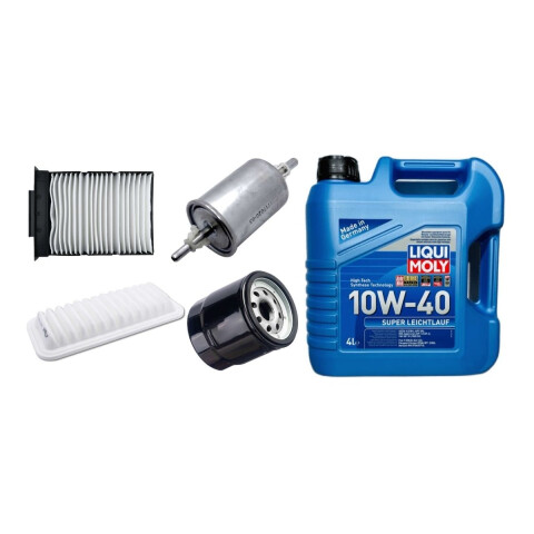 KIT DE FILTROS Y ACEITE 10W40 LIQUI MOLY Kit De Filtros Y Aceite 10w40 Liqui Moly