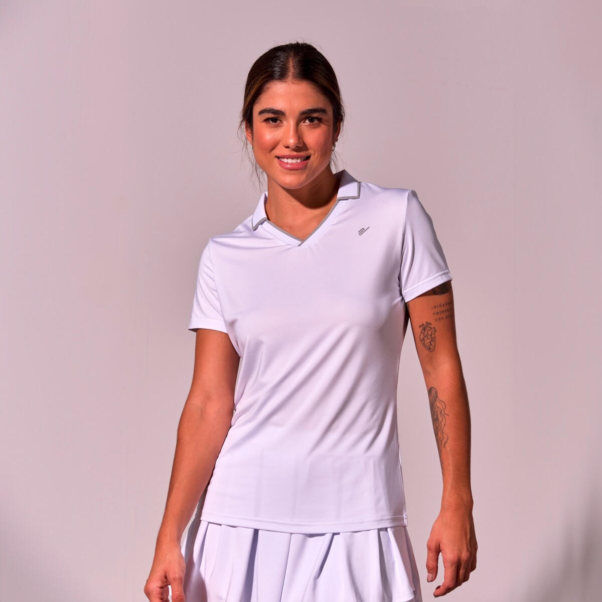 Polo Sophia de Mujer - Blanco 