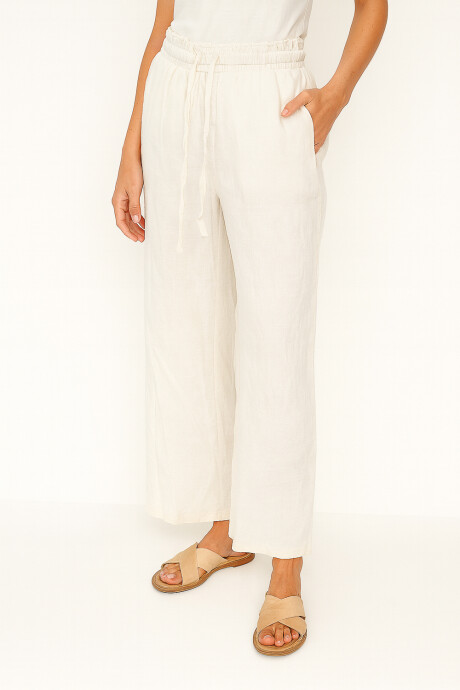 Pantalon Sonniana Blanco