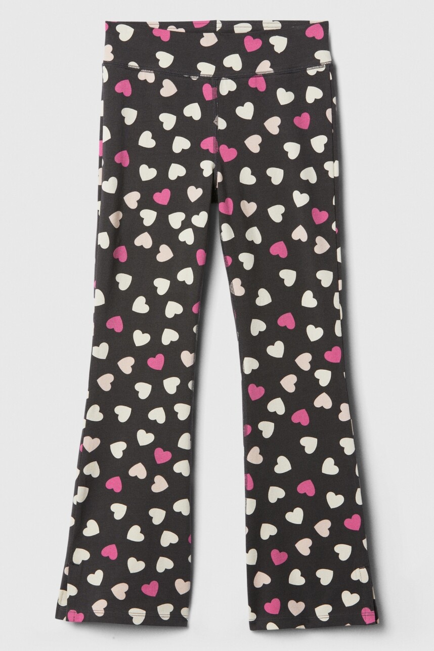 Calza Flare Estampada Niña Hearts