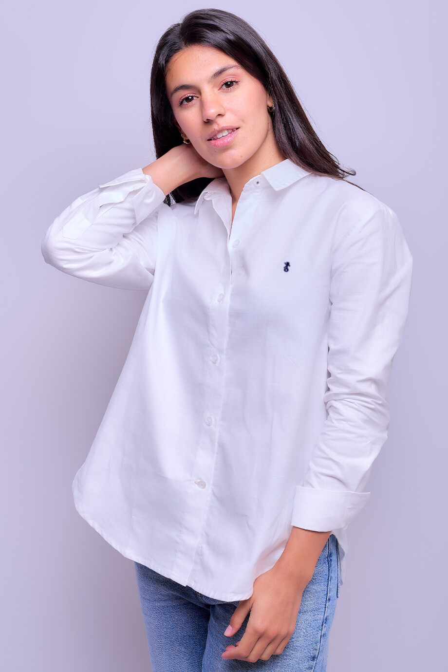 Camisa Dama Emi Blanca