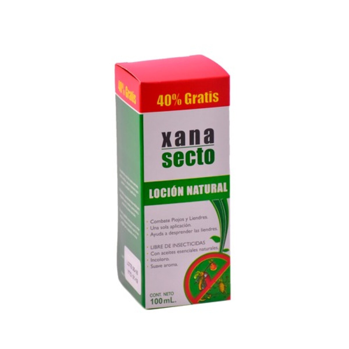 Xanasecto Loción Pediculicida 100 ml 