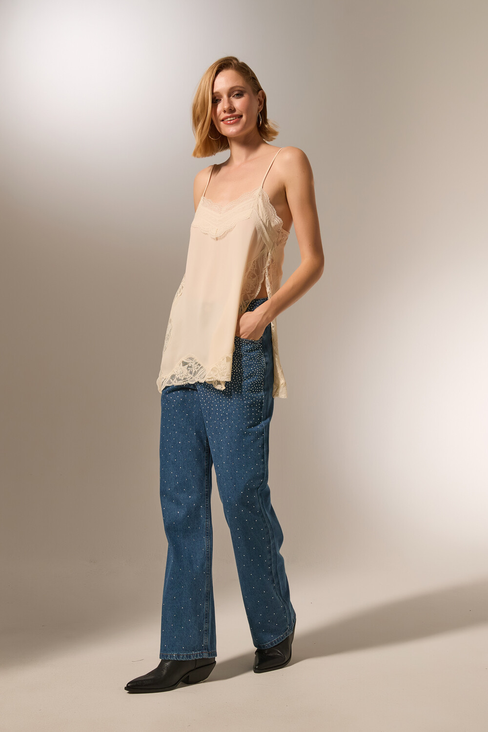 Musculosa Burec Amarillo Claro