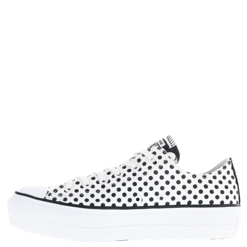 Championes Unisex Converse Chuck Taylor Lift Blanco - Negro