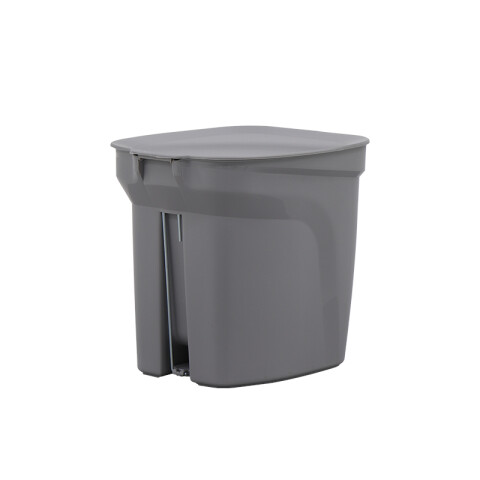 Papelera "COMPACT" 7 Lt. en polipropileno gris -TRAMONTINA TD0434