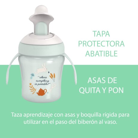 Vaso De Aprendizaje con asas Suavinex Verde