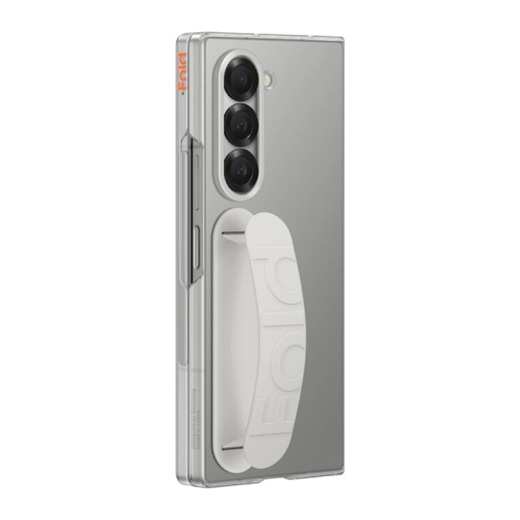 Funda Samsung Clear Case Transparente con Agarre para Galaxy Z Fold6 Clear Case