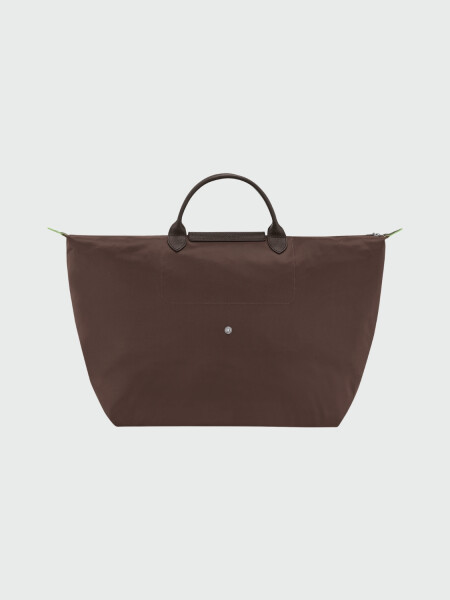LONGCHAMP - Tote Bag Le Pliage Green L Negro Estampado