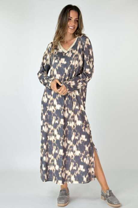 VESTIDO NICOLETTA Gris