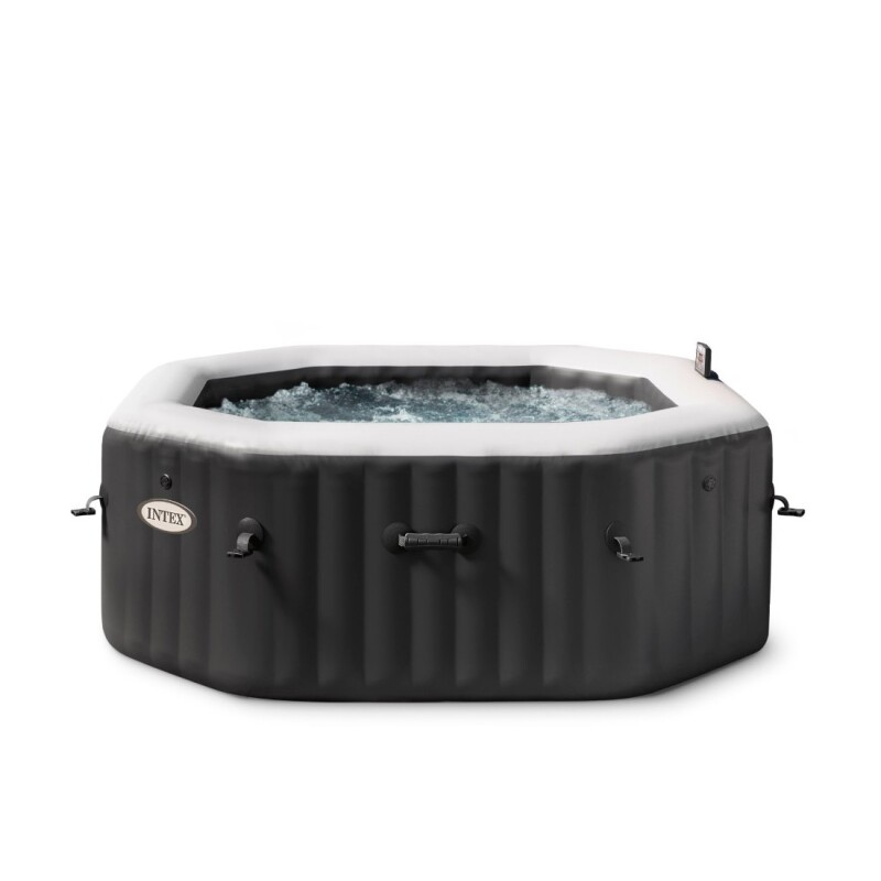 INTEX PURESPA DELUXE NEGRO CAPACIDAD 4 PERSONAS Intex Purespa Deluxe Negro Capacidad 4 Personas