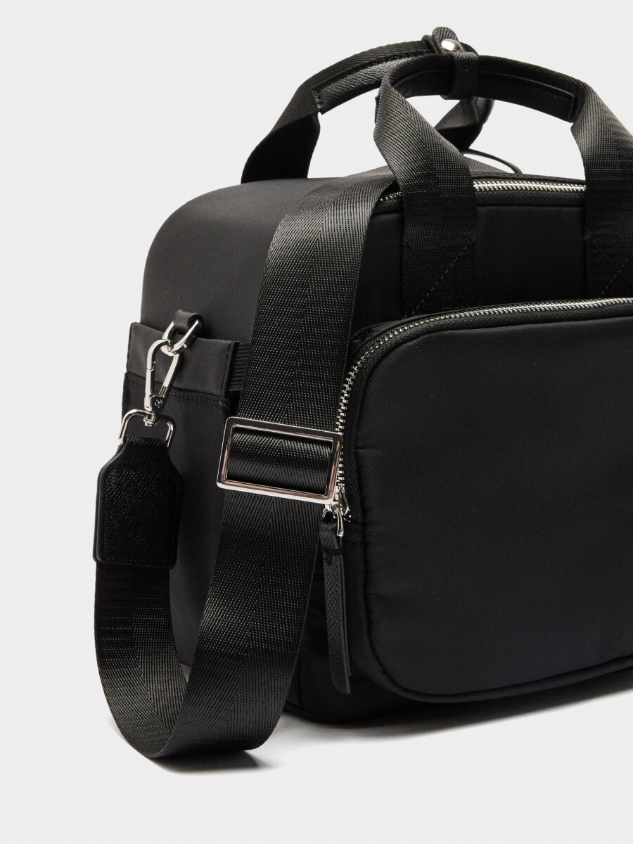 Bolsa Porta-Alimentos De Nylon negro