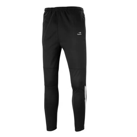 Pantalón Topper Chupín Deportivo Hombre Con Puño Negro-Gris