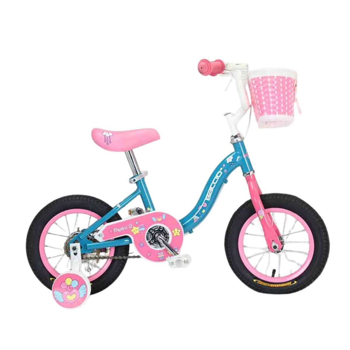 Bicicleta Baccio Mystic rodado 12 Turquesa 