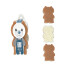 Esponjas de cocina x3 forma oso Esponjas De Cocina X3 Forma Oso