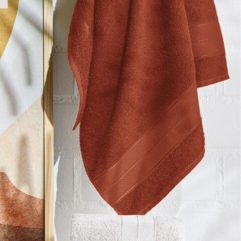 TOALLA DE BAÑO 70X130 BORDO
