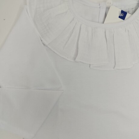 Remera nena cuello muselina Remera nena cuello muselina