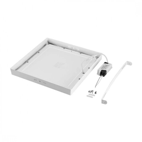Panel LED 24W, de adosar, aplicar cuadrado BLANCO Cálido 3000K