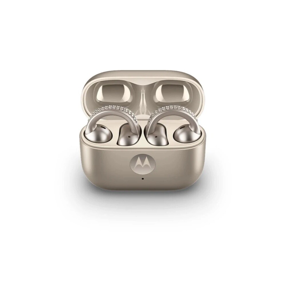 Motorola Moto Buds Loop - Swarovski Dorado Motorola Moto Buds Loop - Swarovski Dorado