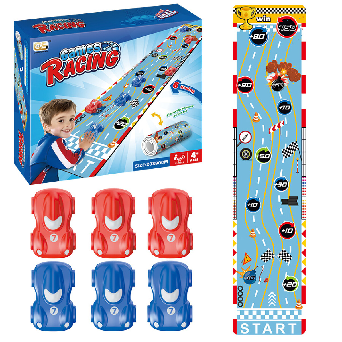Juego de Curling Automovilismo GS046 