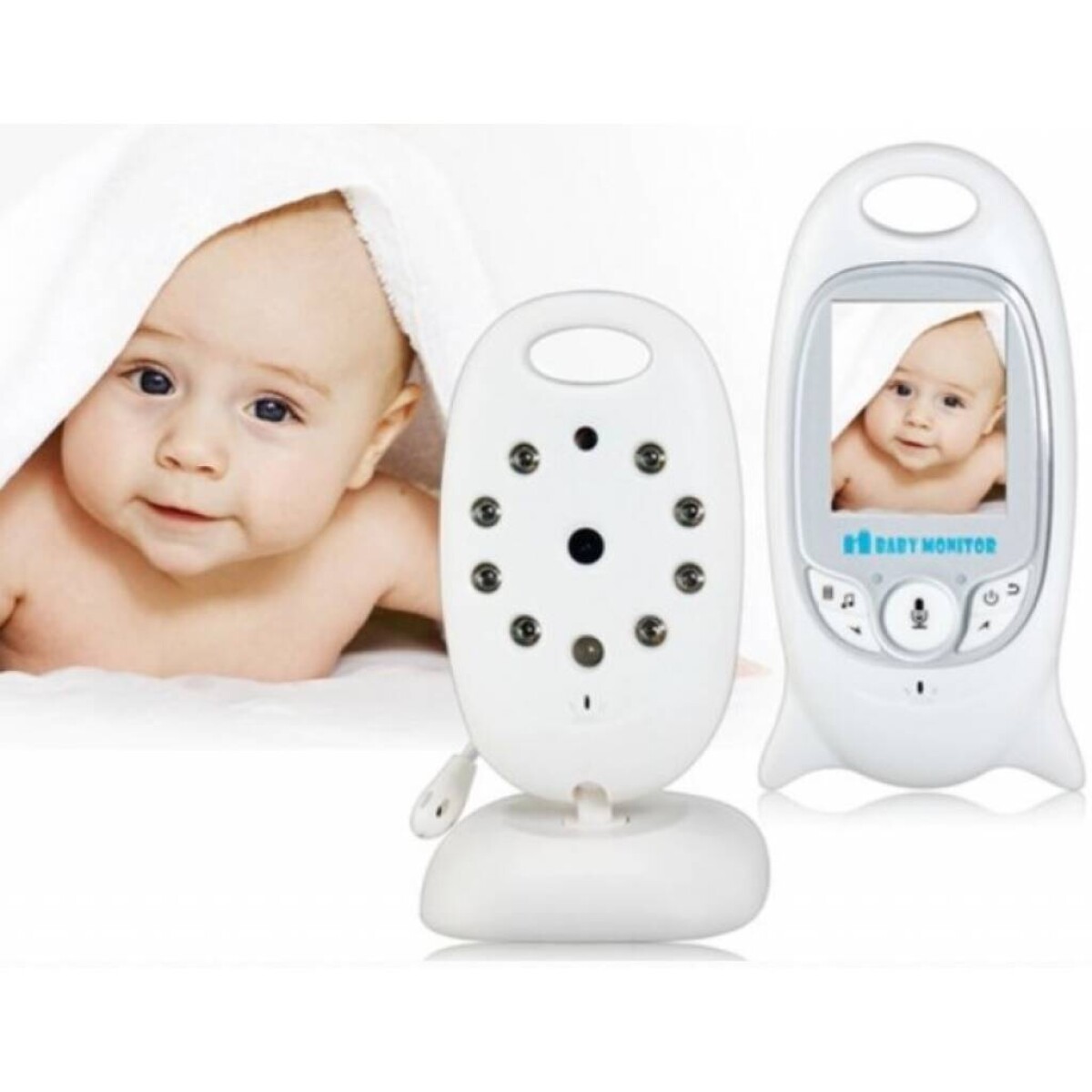 Monitor de Bebe Babycall Cámara Intercomunicador Espía - 001 