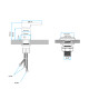Griferia Monocomando De Bidet Negro Mate 000