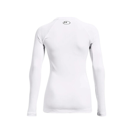 Remera Mujer Under Armour Coldgear - Black/White White