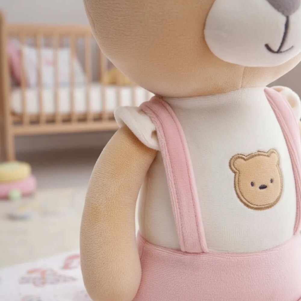 Peluche osito XL BUBA cookie rosa