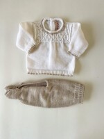 Conjunto mock blanco beige Conjunto mock blanco beige