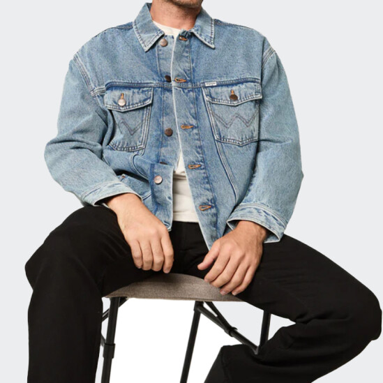Campera Wrangler Denim Azul