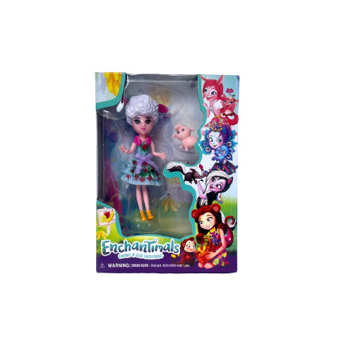 OUTLET Muñeca con mascota caja 16*11.5*3.7 cm Outlet Muñeca Con Mascota Caja 16*11.5*3.7 Cm