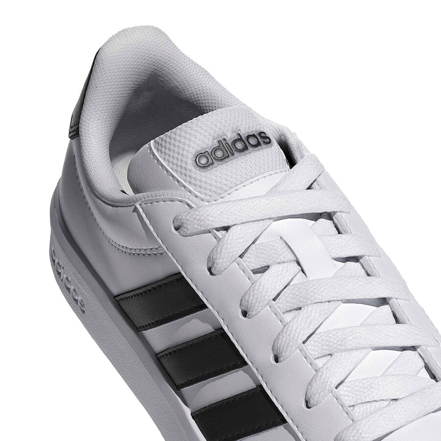 Championes de Niños Adidas Grand Court 3.0 Junior Blanco - Negro