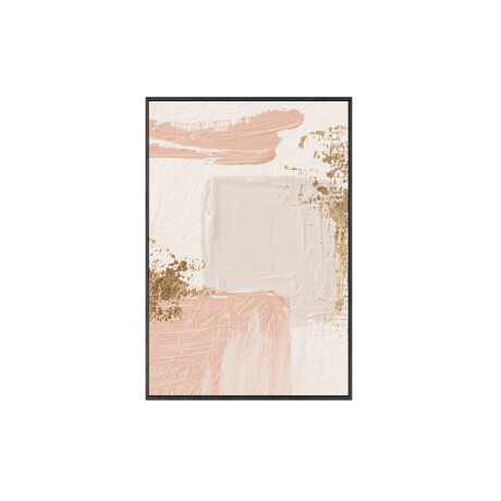 Cuadro Bastidor Abstracto Gama Rosa Berlín