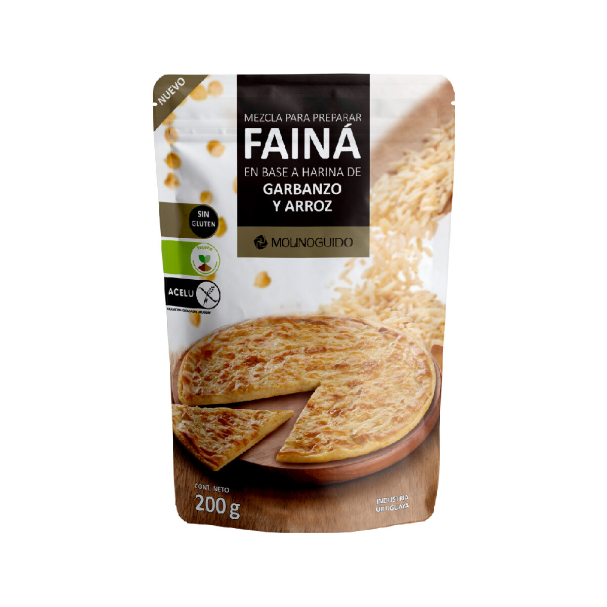 Mezcla para Fainá Molino Guido 200 gr. 
