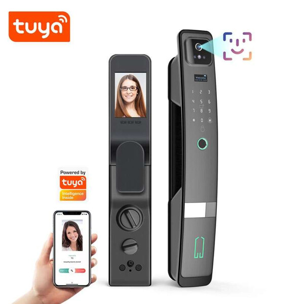 Cerradura Smart Tuya H20-p TUYA SMART CERRADURA WIFI H20P CAMARA