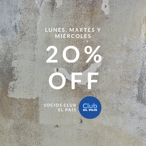 Club El País 20% lunes, martes y miercoles