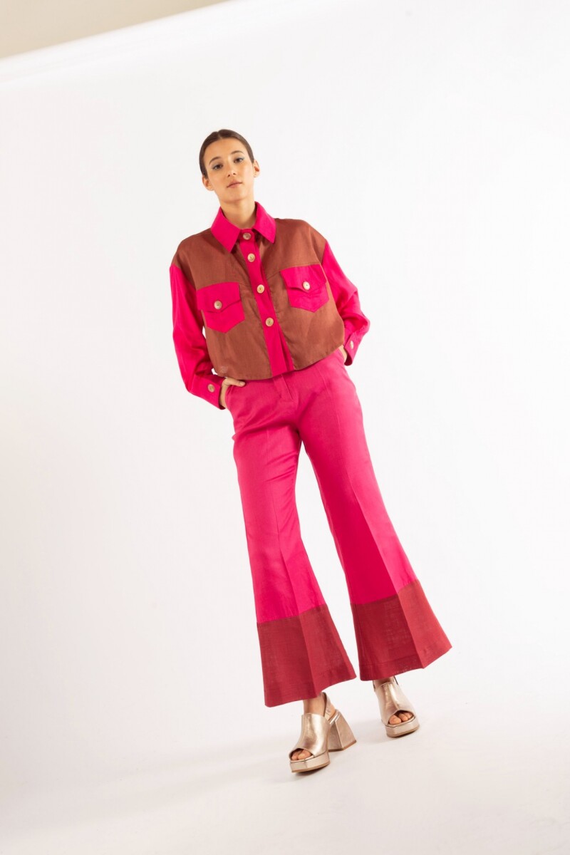 Pantalón Ox - Fucsia y Bordeaux 