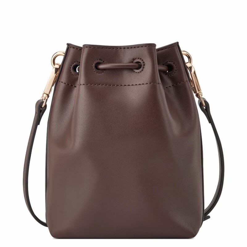 Cirilla Mini Drawstring Xbody Raisin