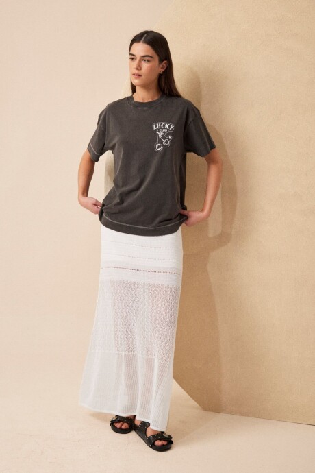 REMERA COOL LIFE NEGRO