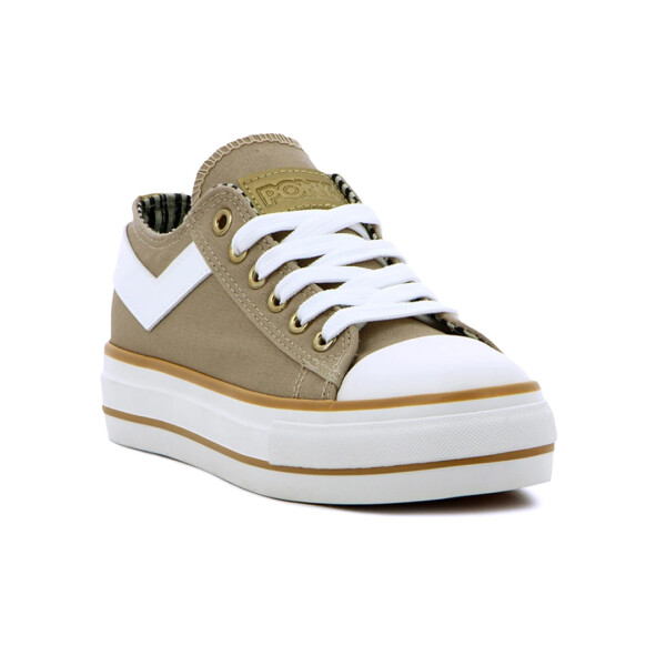 CLASSIC PLATFORM - PONY BEIGE