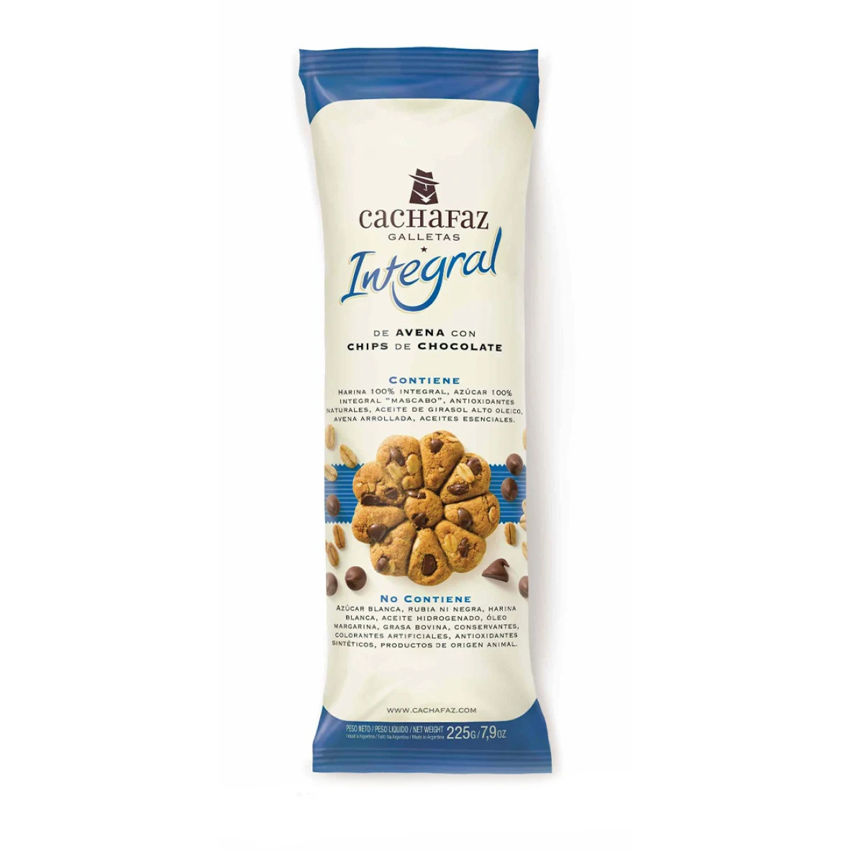 Galletas Cachafaz Chips Choco Integral 