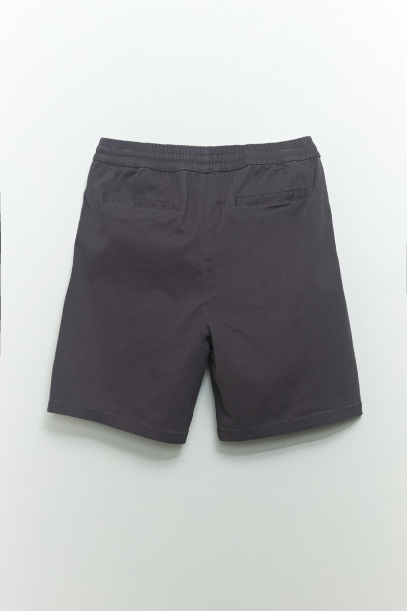 Bermuda cintura elastizada Gris Oscuro