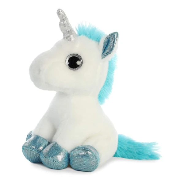 Peluche Unicornio Snowbelle Sentado Felpa Suave Niños Aurora Peluche Unicornio Snowbelle Sentado Felpa Suave Niños Aurora