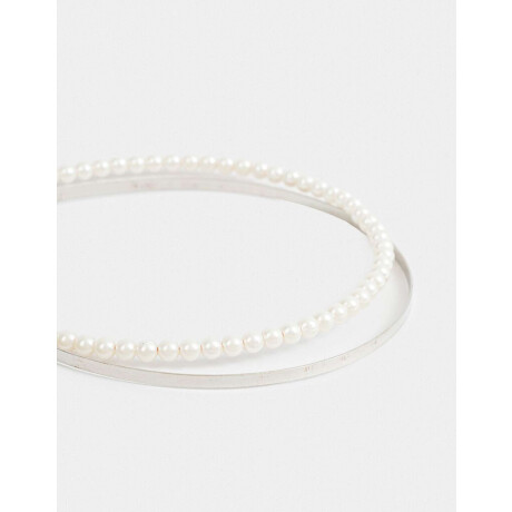 Set De Vinchas Plateado