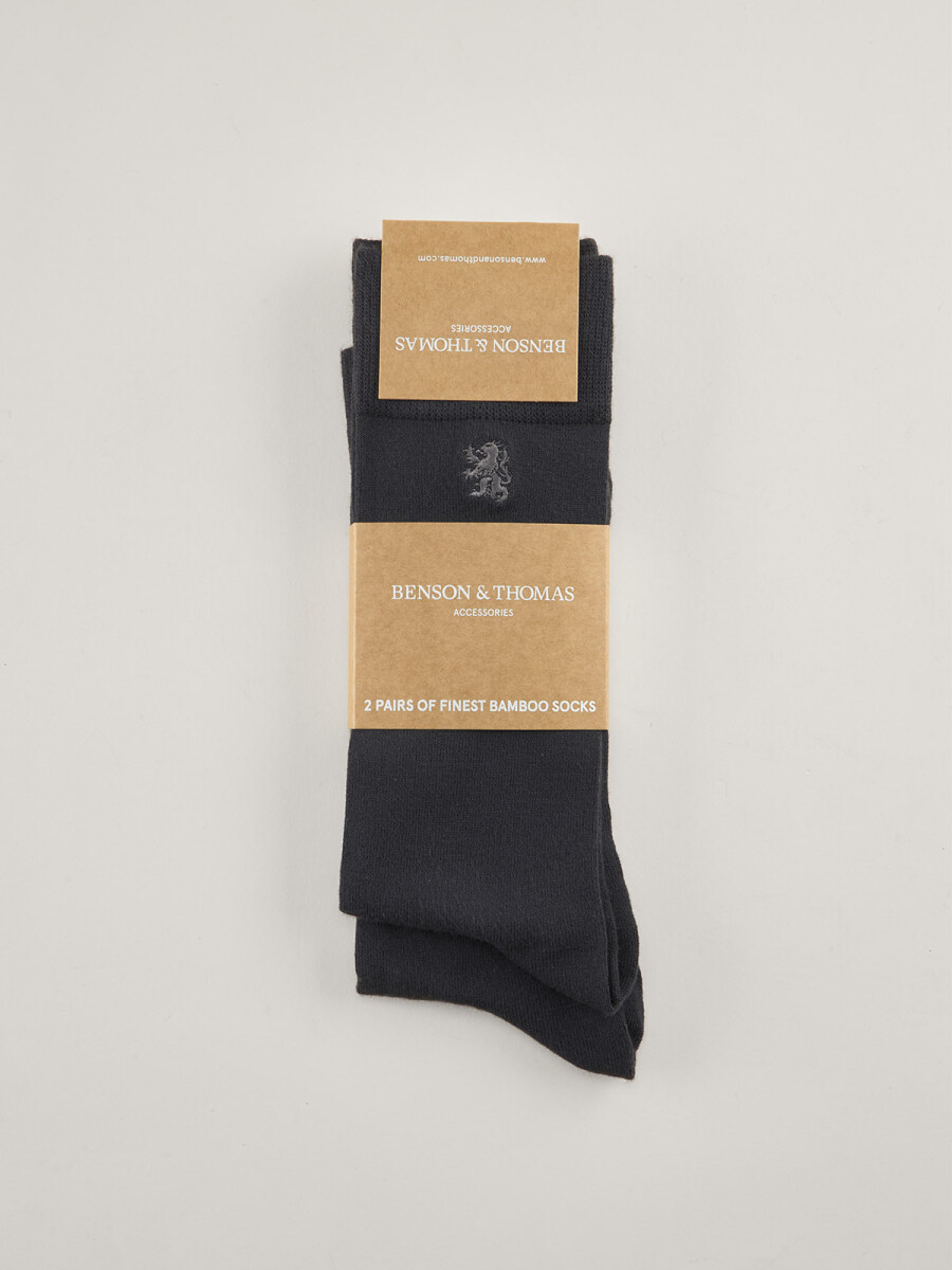 SOCKS TRIAL - GRIS OSCURO 