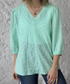 Blusa Carol verde agua